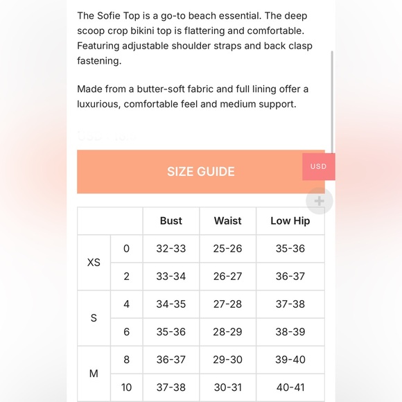 Bright SOFIE TOP (RUBY) - Small - NEW - Picture 4 of 7